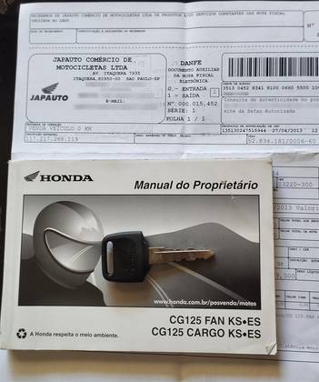HONDA CG 125 FAN HONDA CG 125 FAN